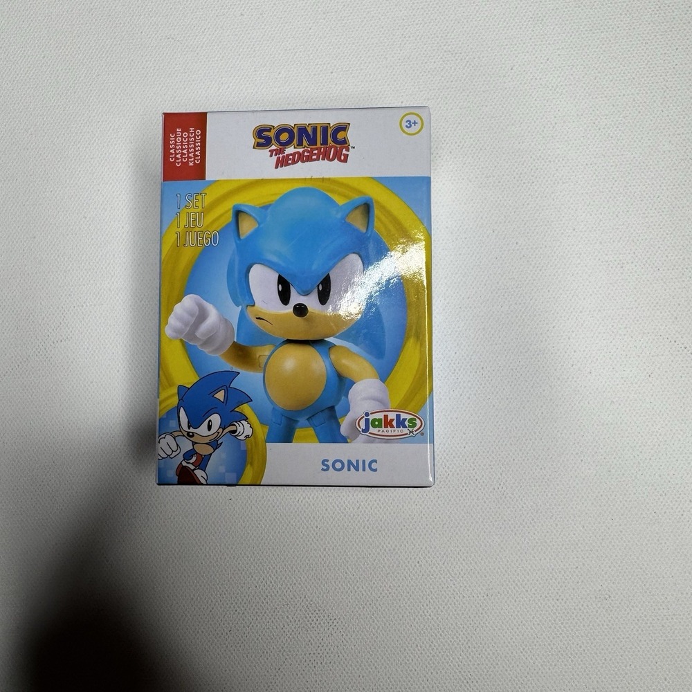 Sonic The Hedgehog SONIC JAKKS Pacific 2.5" Action Figure - New Collectible